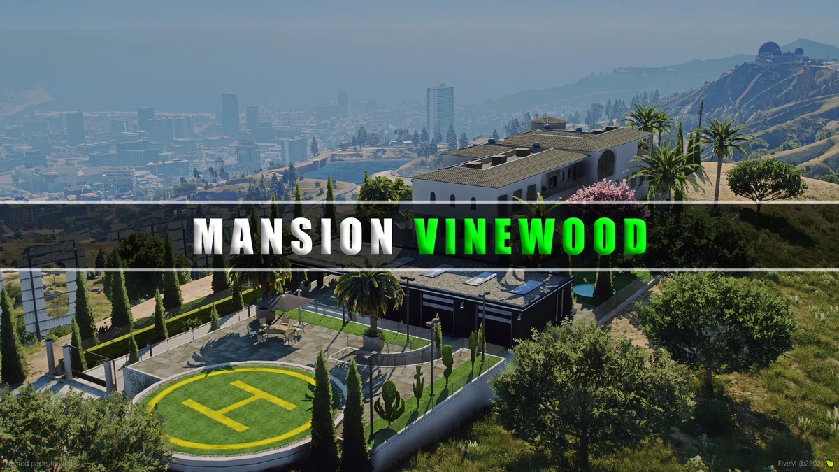 Mansion Vinewood – Fully Open-Source | Premium FiveM MLO